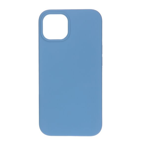 Solid Silicon case for iPhone X / XS light blue