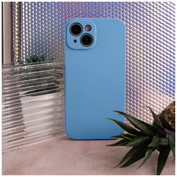 Solid Silicon case for Samsung Galaxy S24 light blue