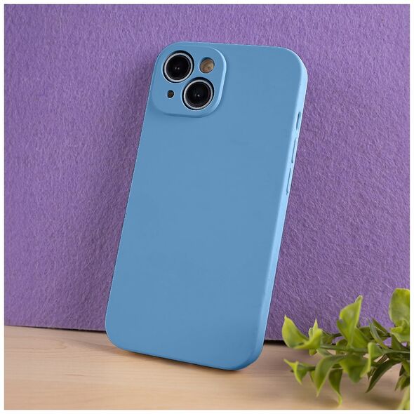 Solid Silicon case for Samsung Galaxy S23 light blue