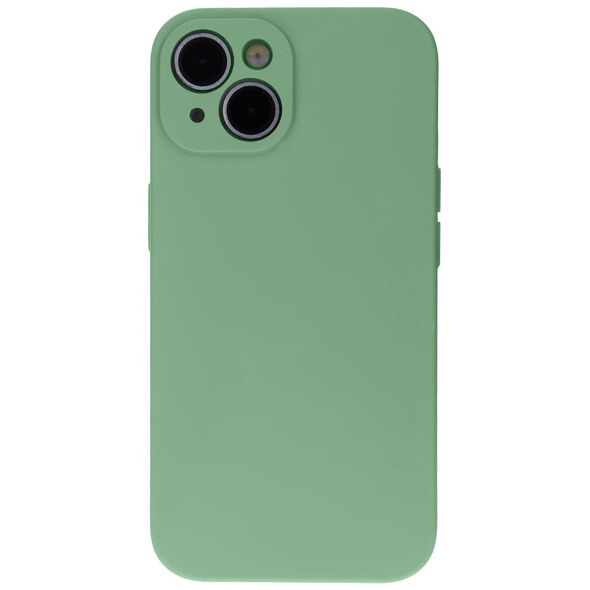 Solid Silicon case for Samsung Galaxy S22 light green