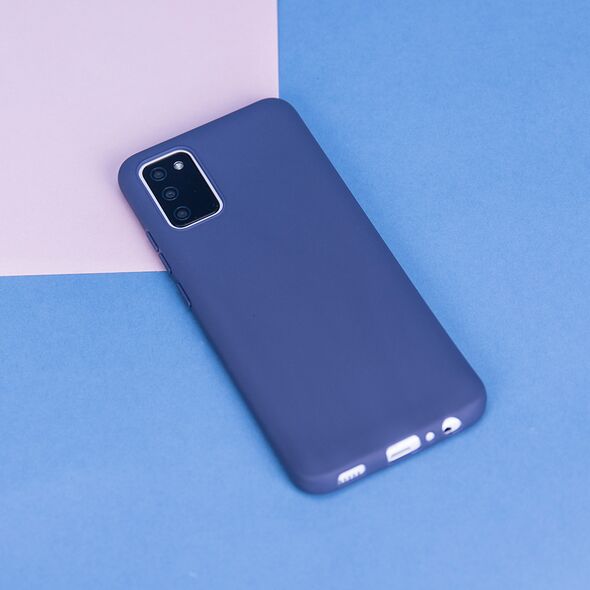 Matt TPU case for Samsung Galaxy A05 dark blue