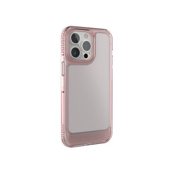 Ugly Rubber UMODEL case for iPhone 15 Pro 6,1&quot; clear pink