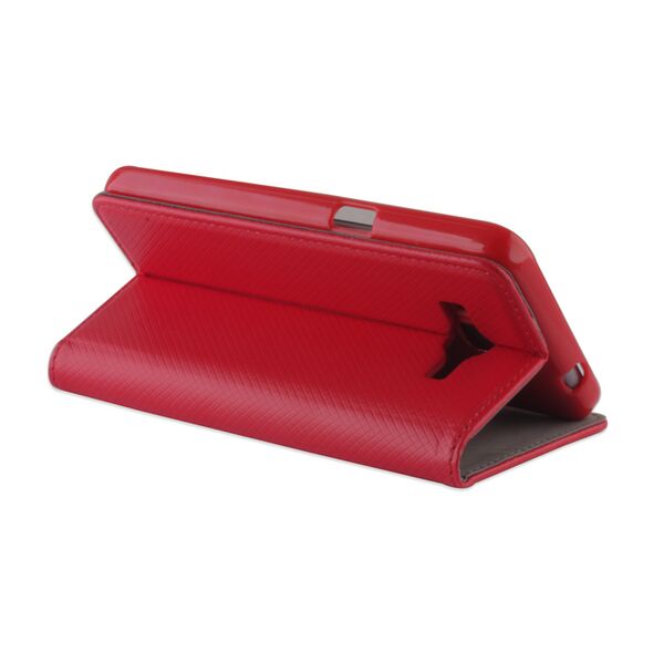 Smart Magnet case for Motorola Moto G14 red