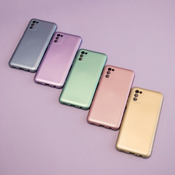 Metallic case for Xiaomi Redmi Note 12 5G (Global) / Poco X5 violet