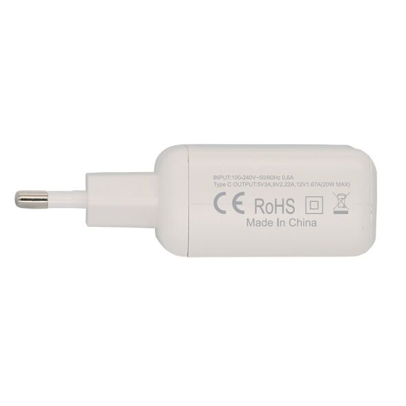 Rebeltec wall charger H150 Turbo PD20 Type C white