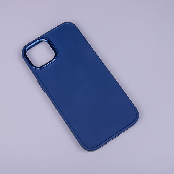 Satin case for iPhone XR dark blue