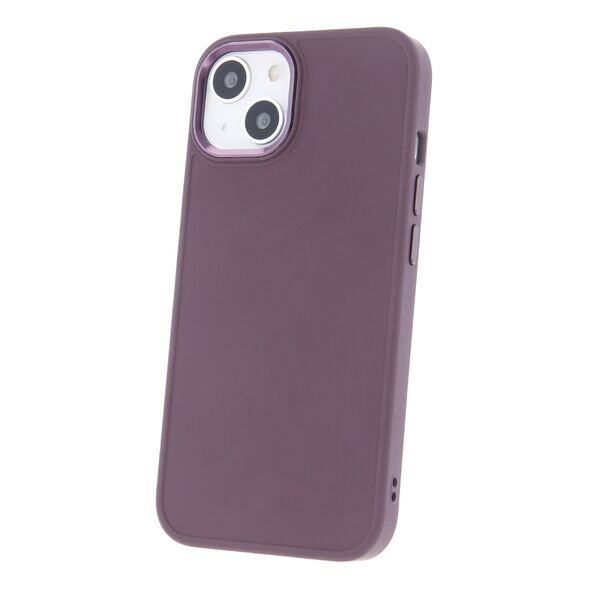 Satin case for iPhone 14 Pro 6,1&quot; burgundy