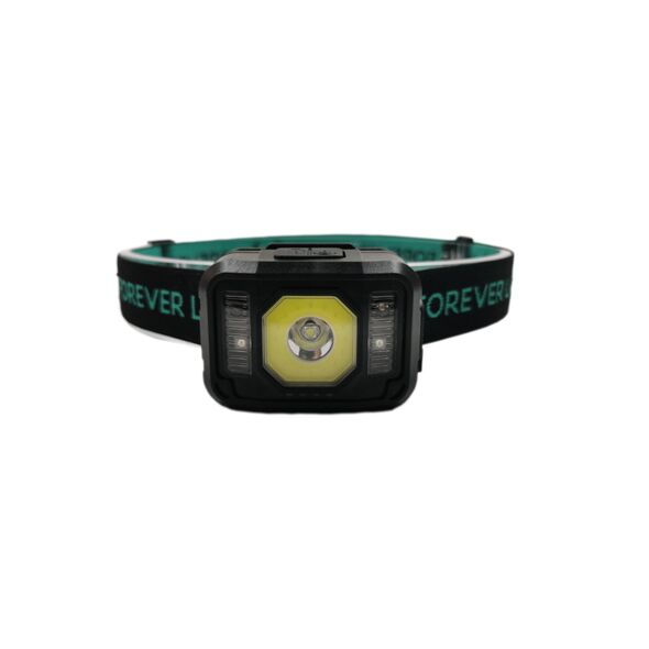 LED Headlamp Senso XP-E 3W + COB 3W with sensor 270lm 1200mAh Li-Pol Forever Light