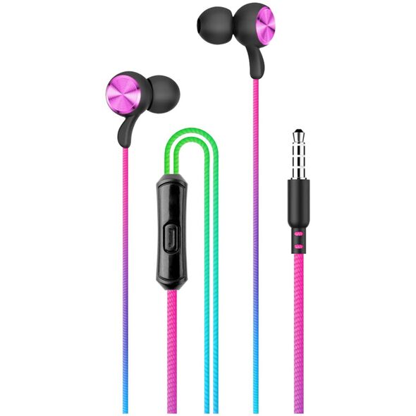 Setty wired earphones SPD-J-313 rainbow