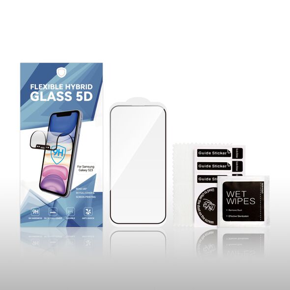 Flexible hybrid glass 5D with frame for Samsung Galaxy A34 5G