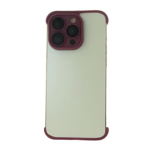 TPU mini bumpers with camera protection for iPhone 13 Pro 6,1&quot; cherry