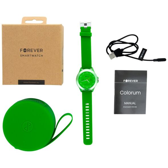 Smartwatch Forever Colorum CW-300 xGreen