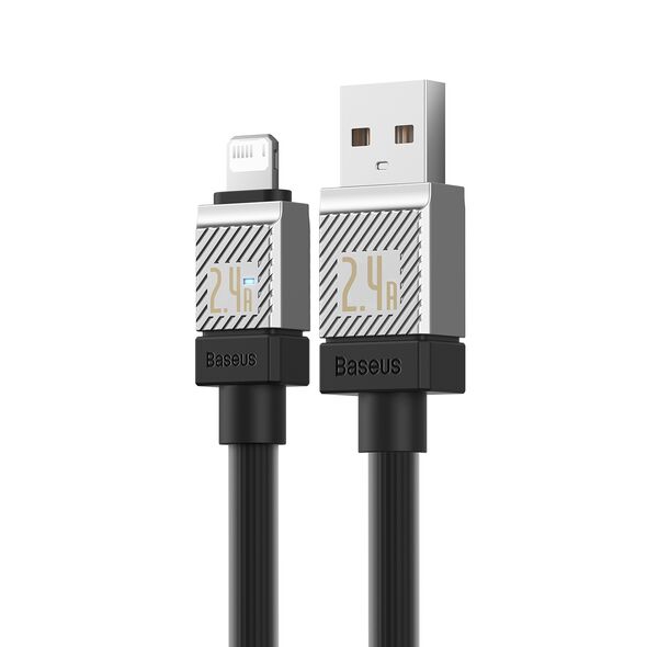 Baseus cable CoolPlay USB - Lightning 1m 2,4A black