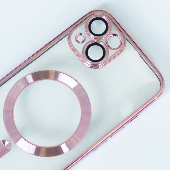 Color Chrome Mag case for iPhone 13 6,1&quot; rose gold