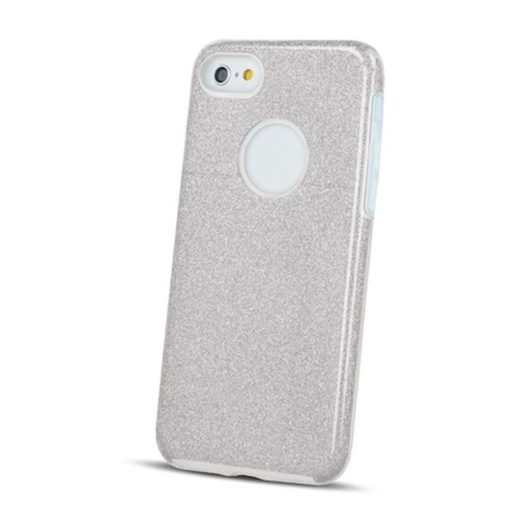 Glitter 3in1 case for iPhone 14 Pro Max 6,7&quot; silver