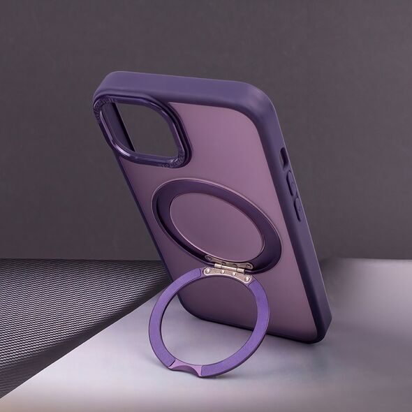 Mag Ring Rotating case for iPhone 12 Pro Max 6,7 purple