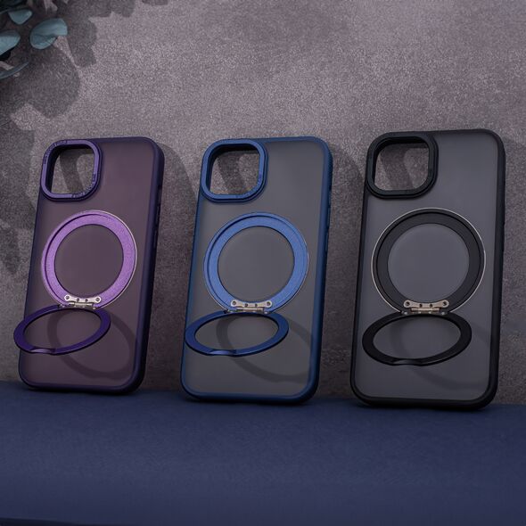 Mag Ring Rotating case for iPhone 15 6,1&quot; navy blue