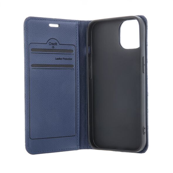 Smart Caro case for Motorola Moto G34 5G navy blue