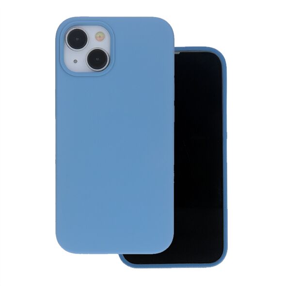 Solid Silicon case for iPhone 15 6,1&quot; light blue