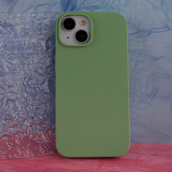 Solid Silicon case for iPhone 14 Pro 6,1&quot; light green