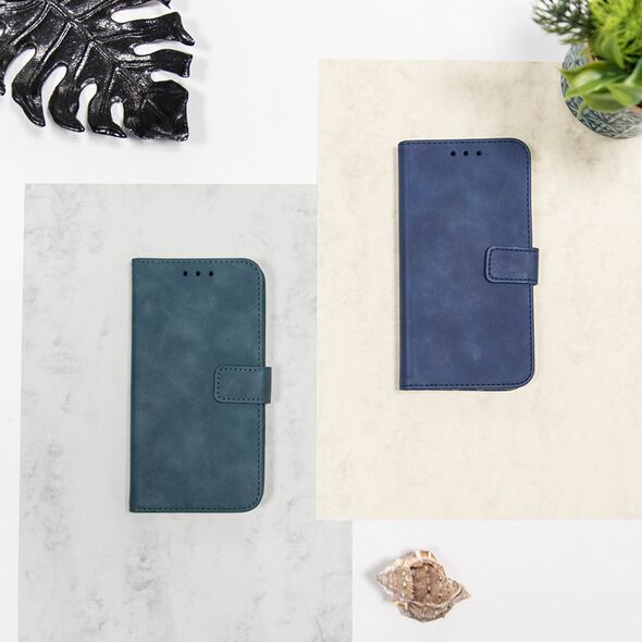 Smart Velvet case for Xiaomi Redmi Note 13 4G dark green