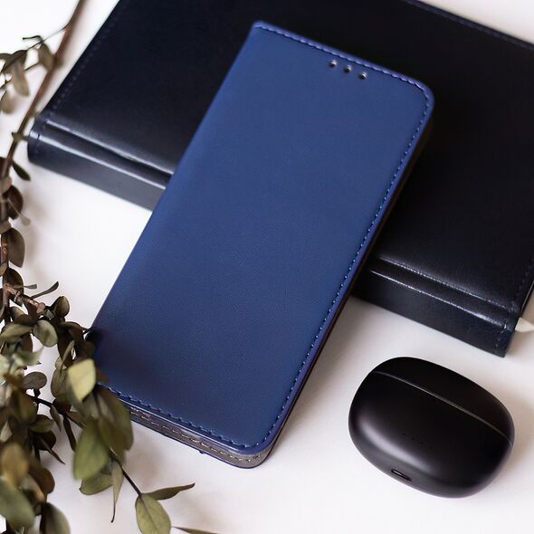 Smart Magnetic case for Xiaomi Redmi 12 4G / 12 5G navy blue