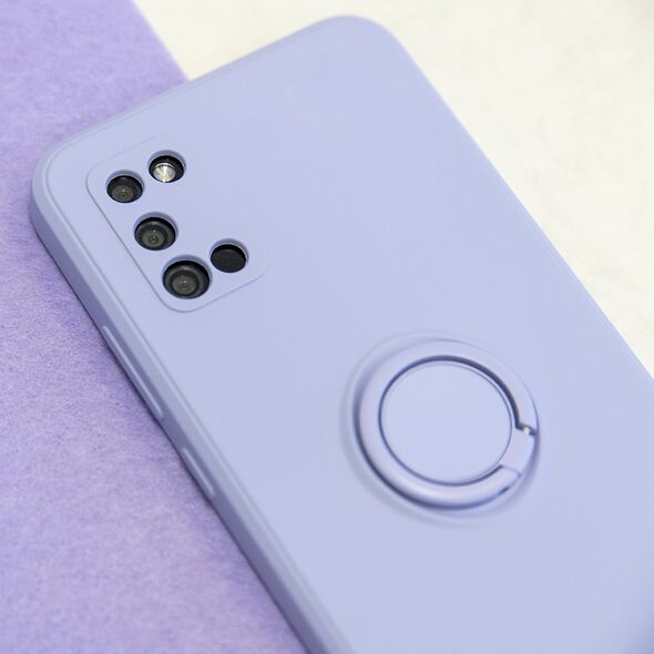 Finger Grip case for iPhone XR purple