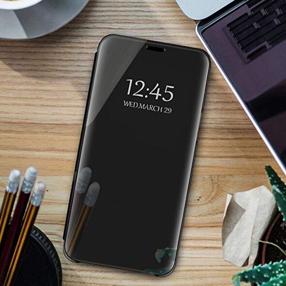 Smart Clear View Case for Samsung Galaxy S9 Plus G965 black