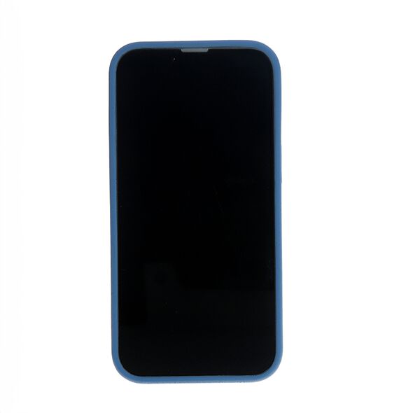 Solid Silicon case for iPhone 15 Pro Max 6,7&quot; light blue