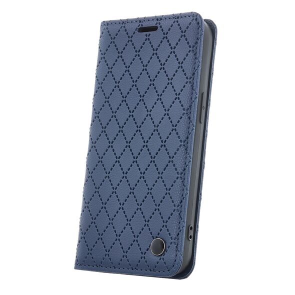 Smart Caro case for iPhone 15 6,1&quot; navy blue