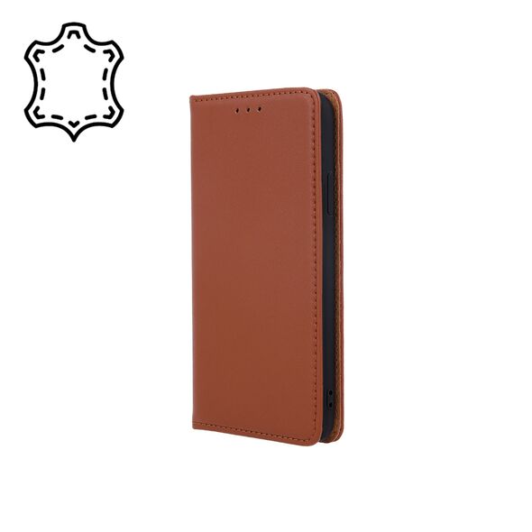 Genuine Leather Smart Pro for Samsung Galaxy A14 4G / A14 5G brown