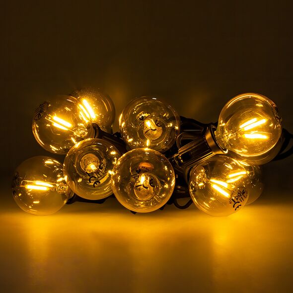 LED Bulb E12 G40 0.5W 3V 24lm gold Forever Light 6pcs