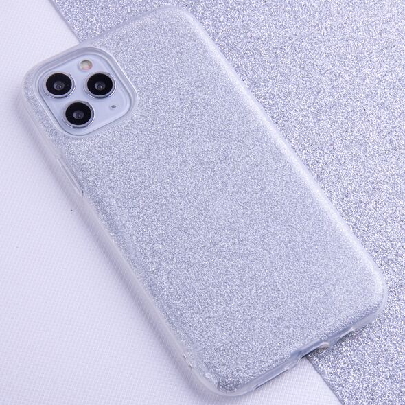 Glitter 3in1 case for Samsung Galaxy A23 5G silver