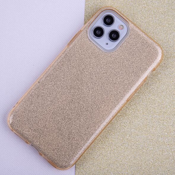 Glitter 3in1 case for iPhone 14 Pro Max 6,7&quot; gold