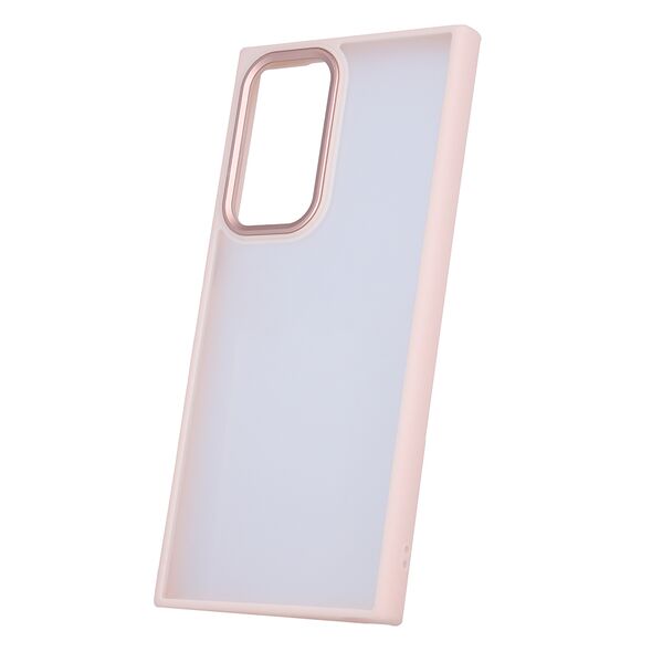 Satin Matt case for Samsung Galaxy S22 Ultra pink