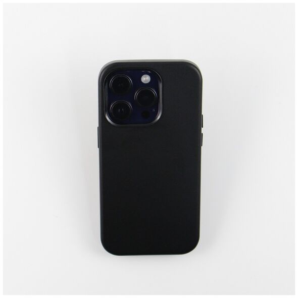 Mag Leather case for do iPhone 15 Pro 6,1&quot; black 5907457734043