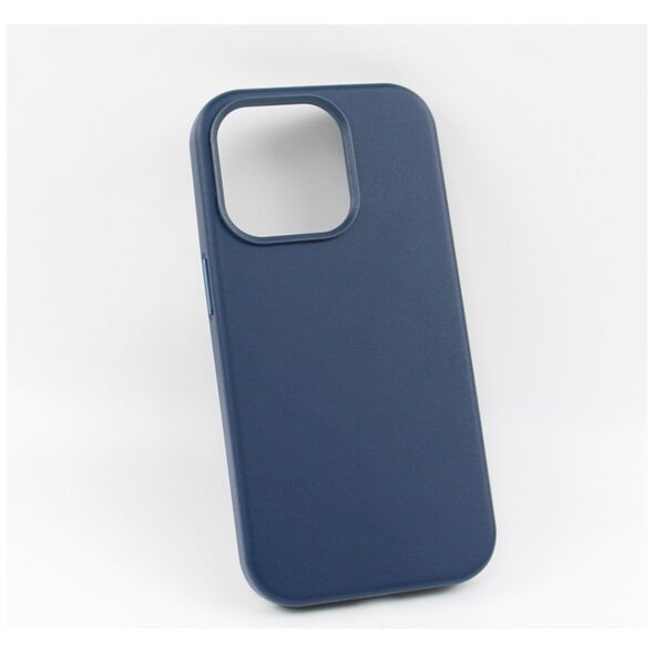 Mag Leather case for do iPhone 15 Pro 6,1&quot; dark blue 5907457734487