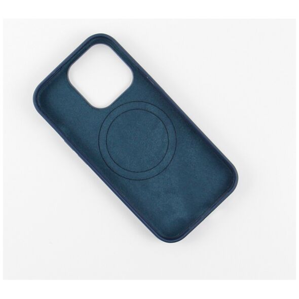 Mag Leather case for do iPhone 13 6,1&quot; dark blue 5907457734401