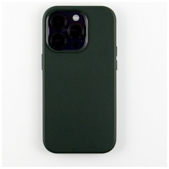 Mag Leather case for do iPhone 13 6,1&quot; dark green 5907457734517