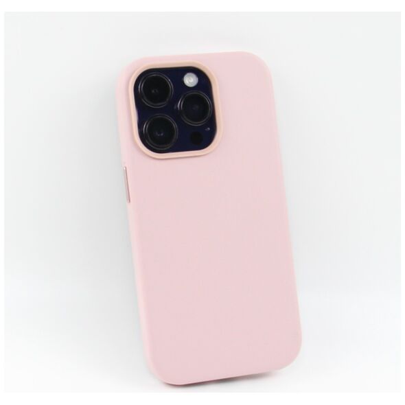 Mag Leather case for do iPhone 12 / 12 Pro 6,1&quot; light pink 5907457734289