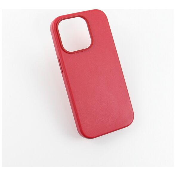 Mag Leather case for do iPhone 15 6,1&quot; red 5907457734135