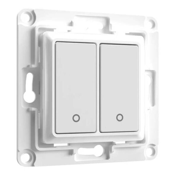 Shelly Shelly wall switch 2 button (white) 062284  Wallswitch2White έως και 12 άτοκες δόσεις 3800235266199