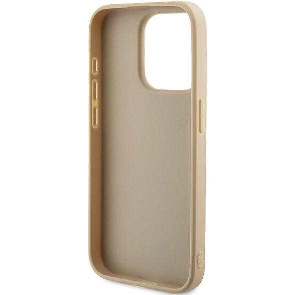 Guess case for iPhone 14 Pro Max 6,7&quot; GUHCP14XPSAIRSD gold HC PU SAFFIANO IRIDESCENT SCRIPT 3666339225056