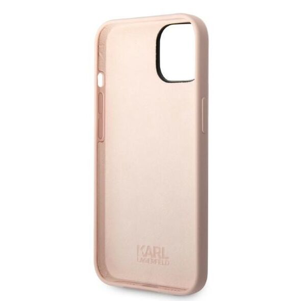 Karl Lagerfeld case for iPhone 14 Plus 6,7&quot; KLHCP14MSNIKBCP pink hardcase Silicone Ikonik 3666339098629