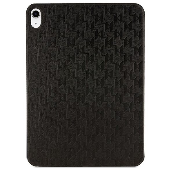 Karl Lagerfeld case for iPad 10,9&quot; KLFC11SAKHPCK black Folio Allover Magnet Saffiano Mono Choupette NFT 3666339119188