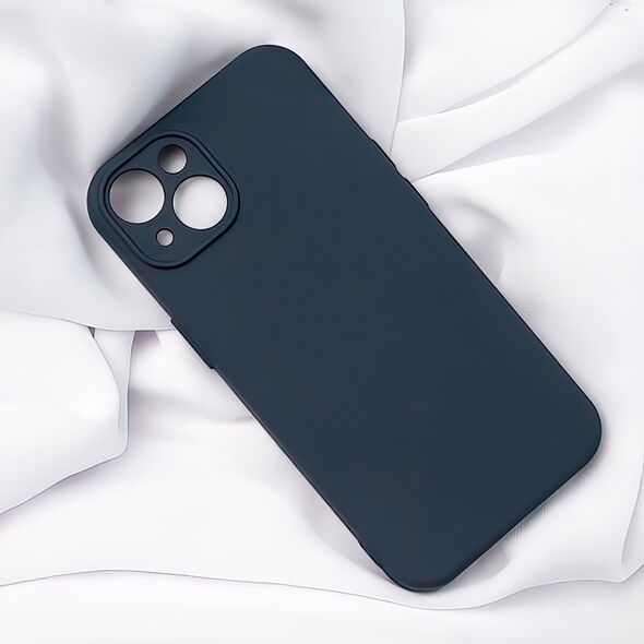 Silicon case for iPhone 15 Pro Max 6,7&quot; dark blue 5900495269140