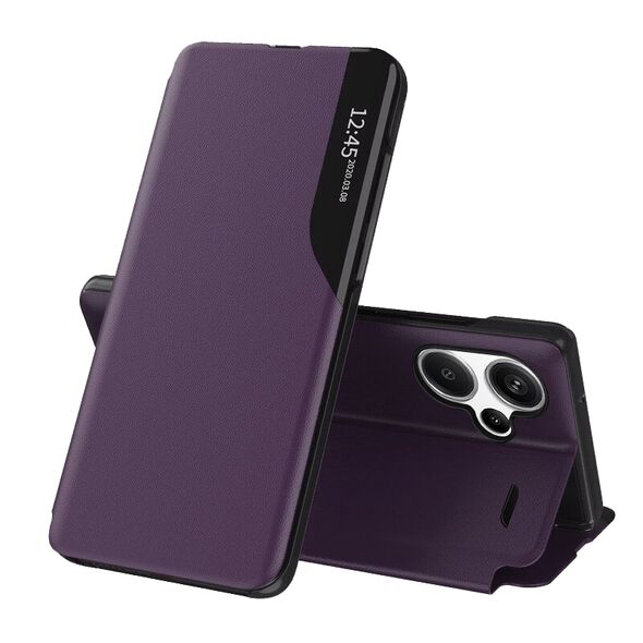 Techsuit Husa pentru Xiaomi Redmi Note 13 Pro+ 5G - Techsuit eFold Series - Purple 5949419087552 έως 12 άτοκες Δόσεις