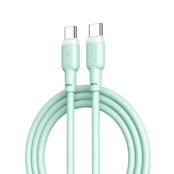 XO cable NB208B PD USB-C - USB-C 1,0m 60W green 6920680826865