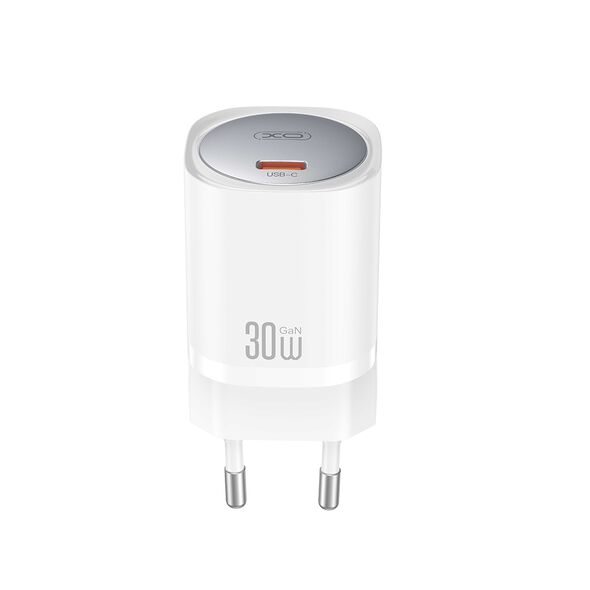 XO wall charger CE20 PD 20W 1x USB-C white + cable USB-C - USB-C 6920680853885