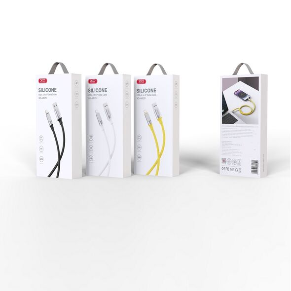 XO cable NB251 USB - Lightning 1,0 m 6A white 6920680844685